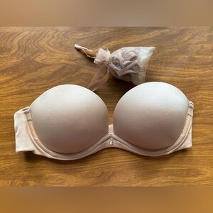 Nude Victoria secret strapless bra